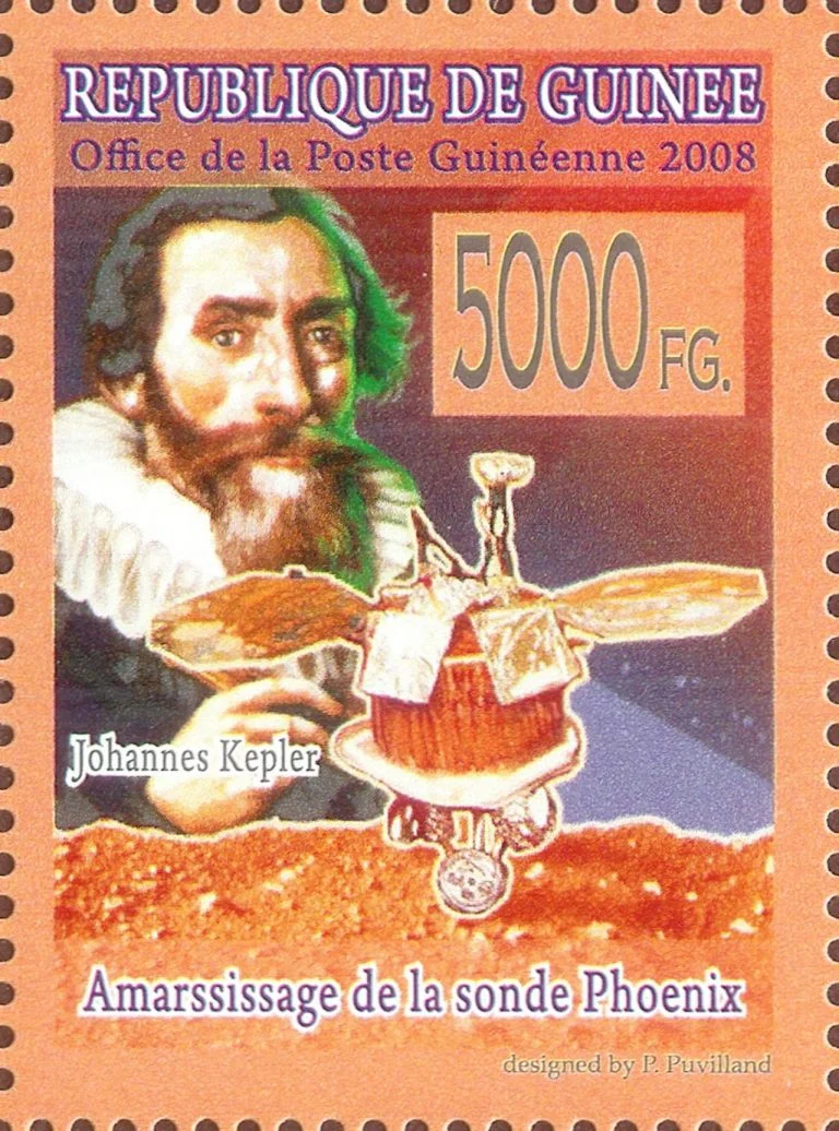 Johannes Kepler Math Stamp 33