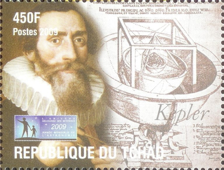 Johannes Kepler Math Stamp 34