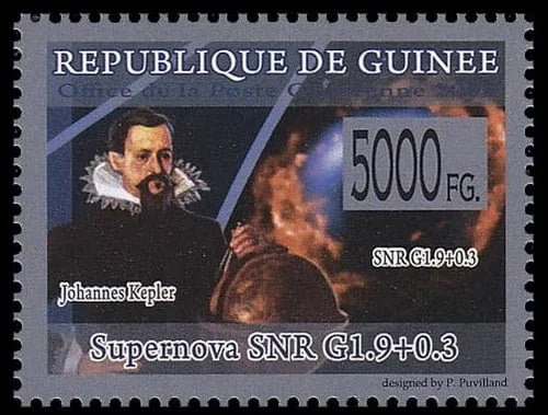 Johannes Kepler Math Stamp 35
