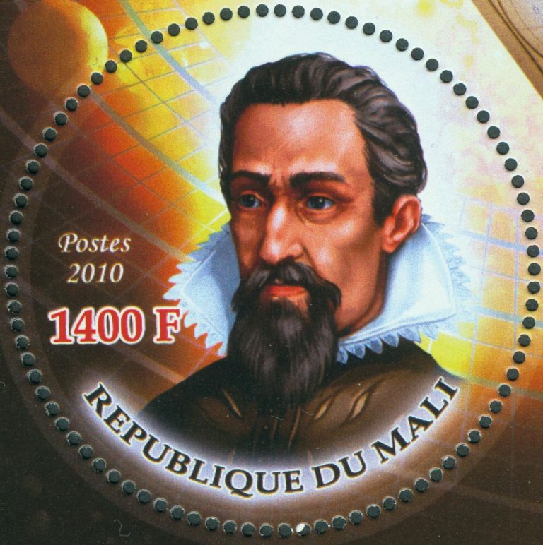 Johannes Kepler Math Stamp 36