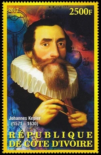Johannes Kepler Math Stamp 39