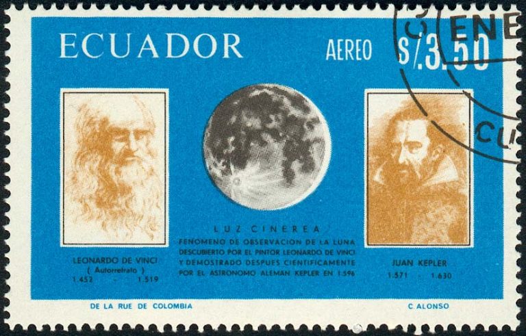 Johannes Kepler Math Stamp 6