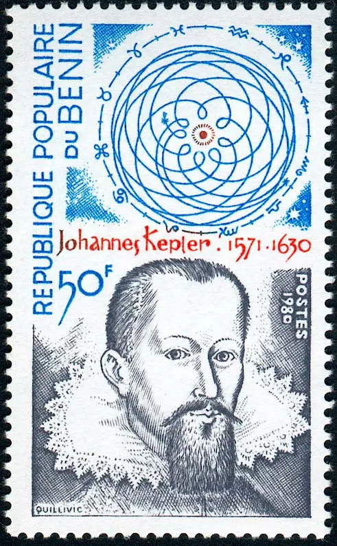 Johannes Kepler Math Stamp 7