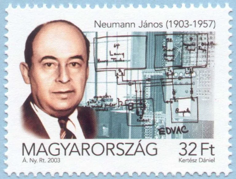 John von Neumann Math Stamp 2