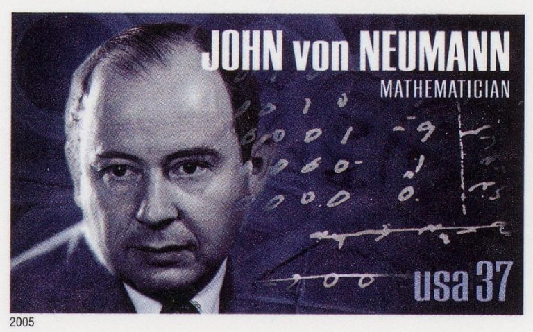 John von Neumann Math Stamp 3