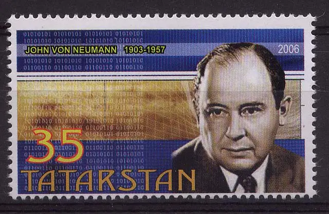 John von Neumann Math Stamp 4