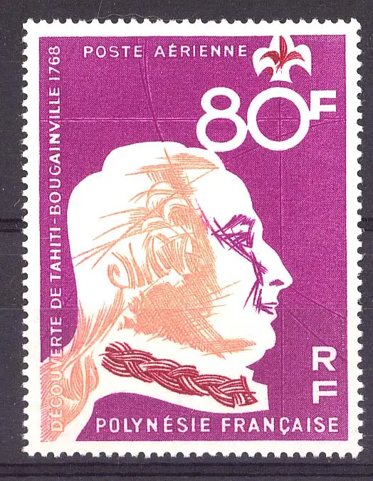 Louis Antoine de Bouginville Math Stamp 3