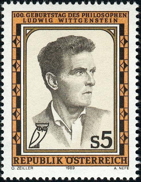 Ludwig Wittgenstein Math Stamp