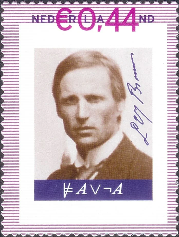 Luitzen Egbertus Jan Bertus Brouwer Maths Stamp