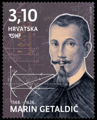 Marino Ghetaldi Math Stamp