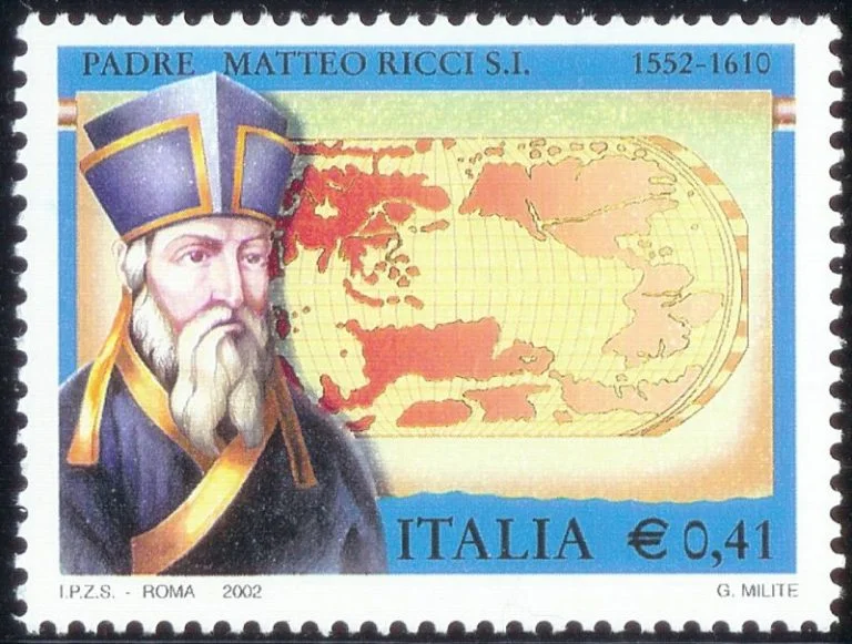Matteo Ricci Math Stamp 2