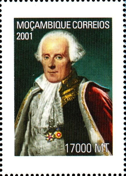 Pierre Simon Laplace Math Stamp 2