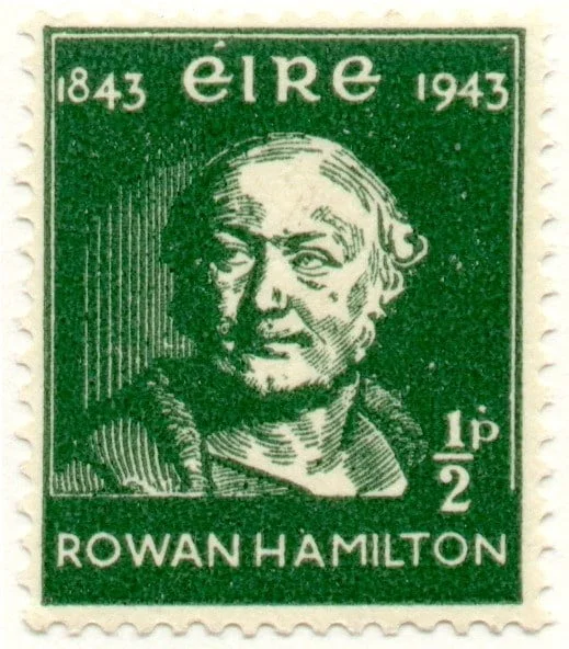 William Rowan Hamilton Math Stamp