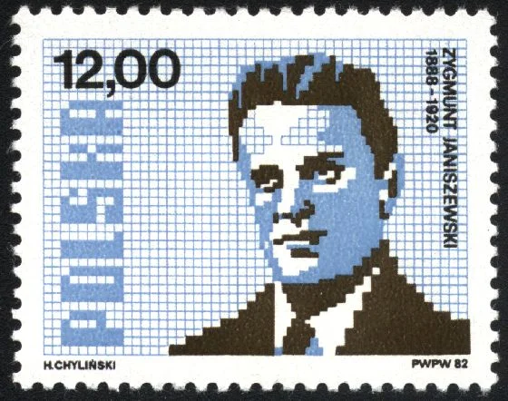 Zygmunt Janiszewski Math Stamp
