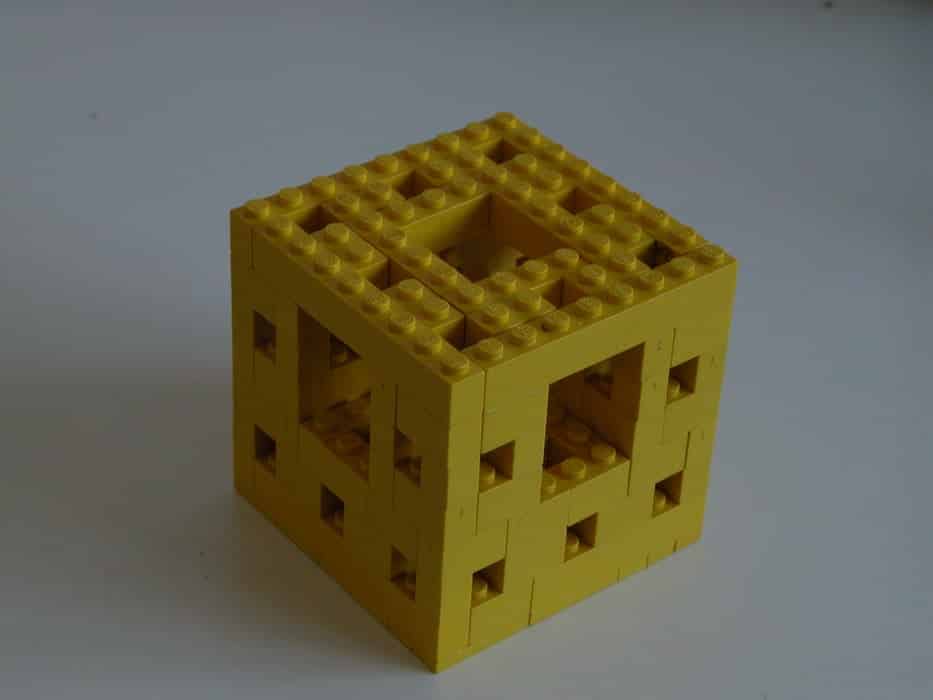 How to Make Lego Menger Sponge DIY Porject Abakcus 10