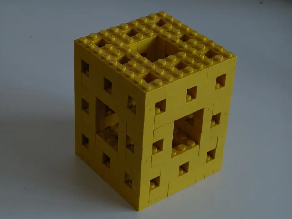 How to Make Lego Menger Sponge DIY Porject Abakcus 12