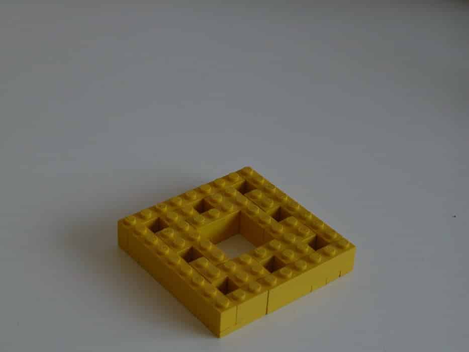 How to Make Lego Menger Sponge DIY Porject Abakcus 4