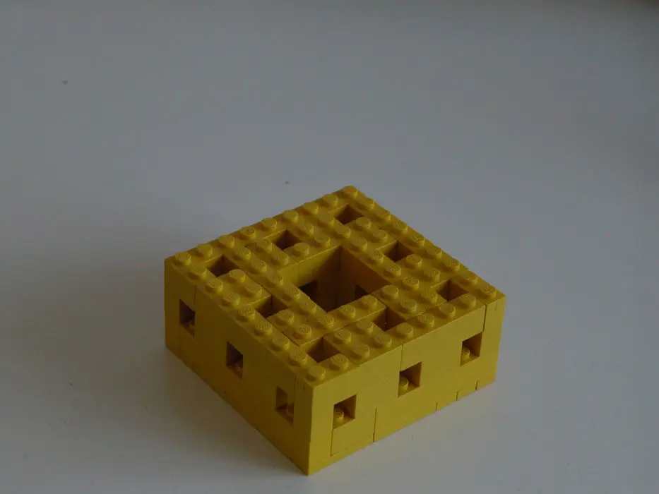 How to Make Lego Menger Sponge DIY Porject Abakcus 6