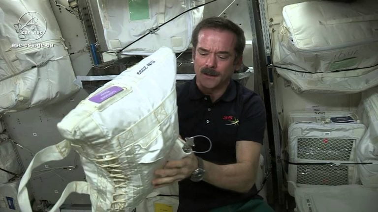 How to Recycle Water in Space?