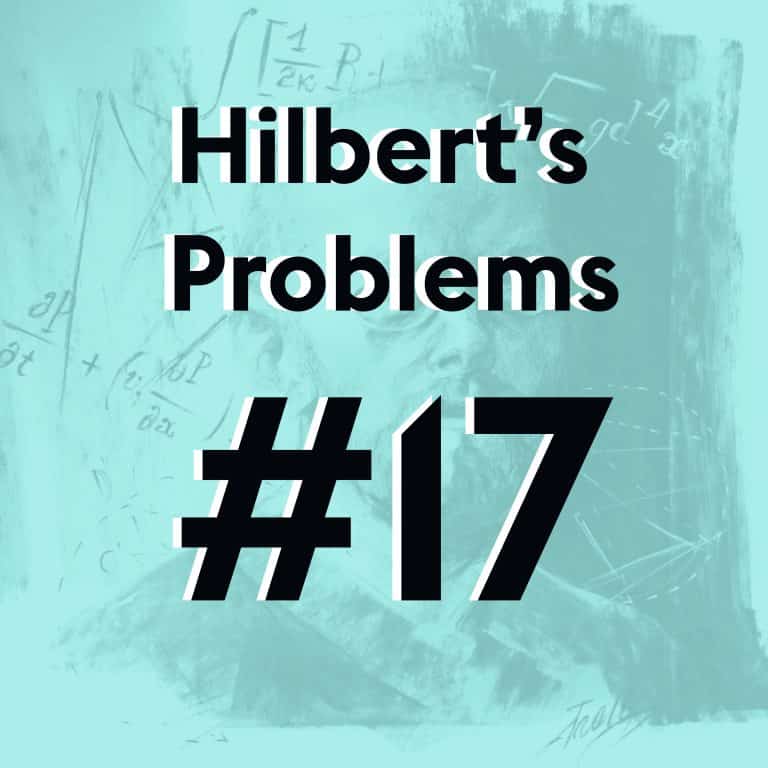 David Hilbert's Problem #17