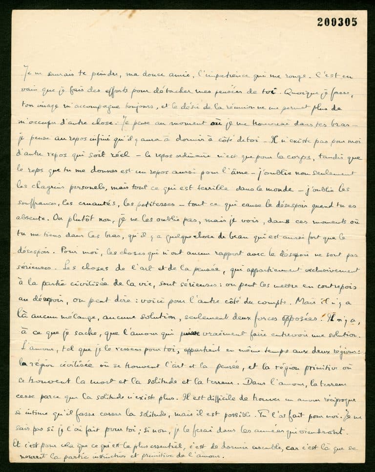 Bertrand Russell to Constance Malleson 13