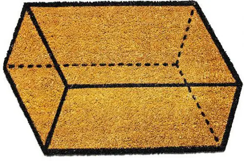 Parallelogram Doormat | Beautiful Gift Idea | Abakcus
