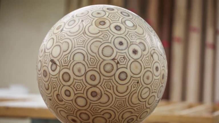 Guy Makes a Big Ball Out of Plywood | Video | Abakcus