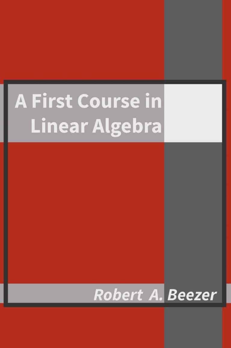 A First Course in Linear Algebra | Abakcus