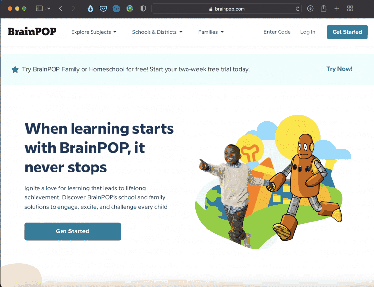 BrainPOP | Animated Educational Tool for Kids | Abakcus