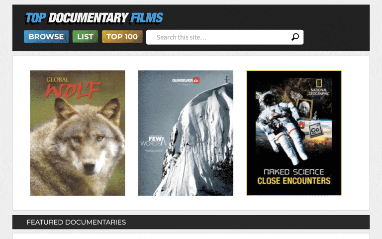 Top Documentary Films | Online Tools for Teachers | Abakcus
