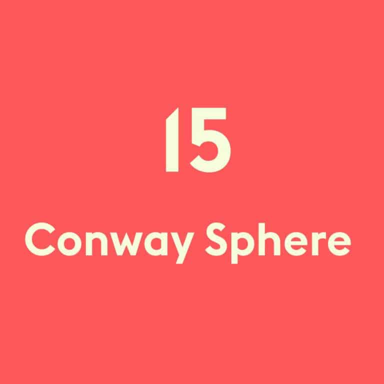 Conway sphere