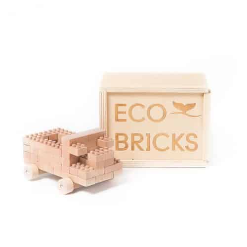 Eco-Bricks Wood Block Set | Toys for Children | Abakcus