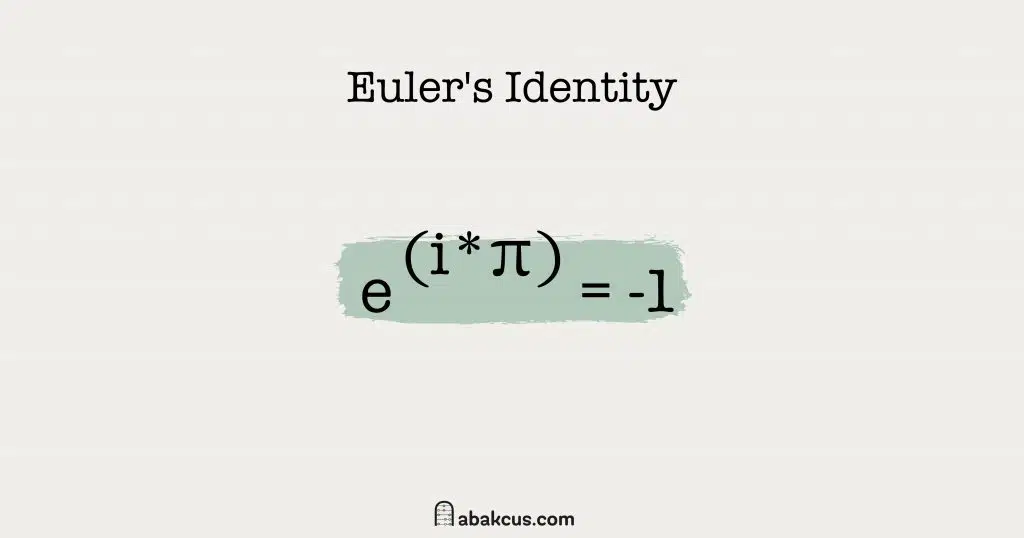 Eulers Identity 1