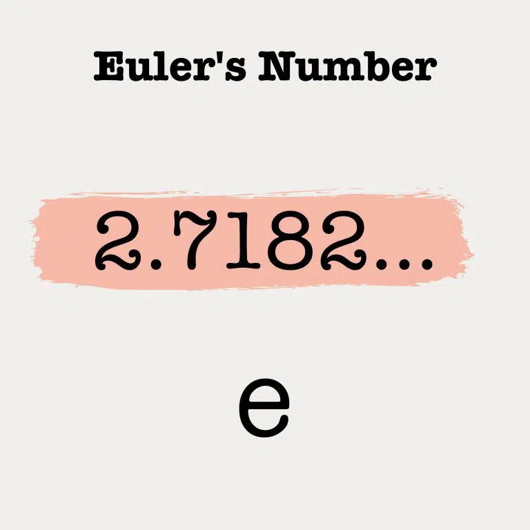 Eulers Number