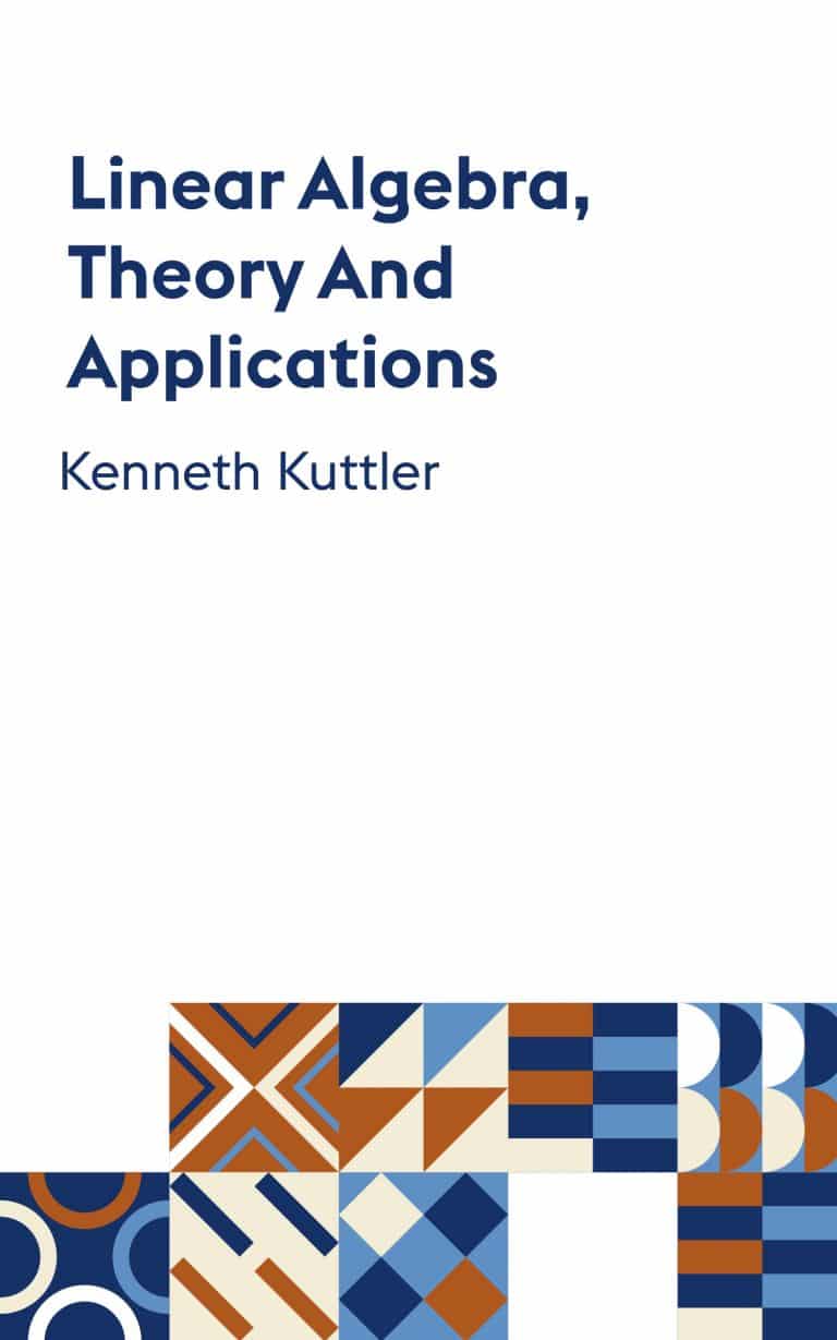 Linear Algebra, Theory And Applications | Free Math Books | Abakcus