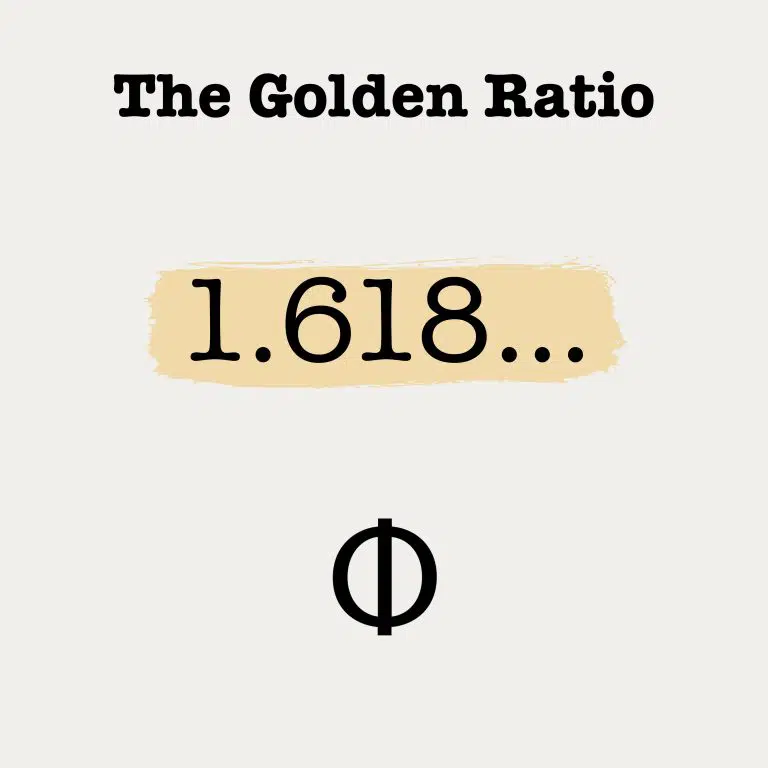 The Golden Ratio Phi