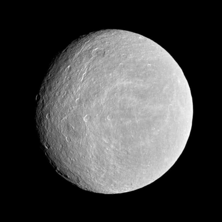 Rhea Saturns Moon
