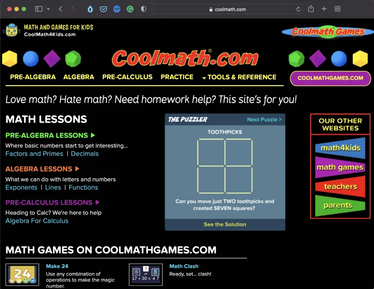Cool Math | Online Math Tools | Abakcus