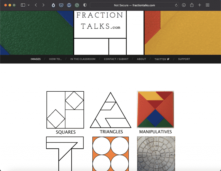 Fraction Talks | Online Math Tools | Abakcus