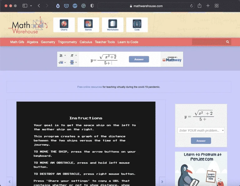 Math Warehouse | Cool Math Tools | Abakcus