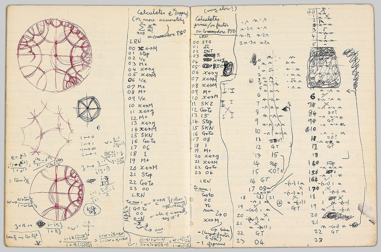 Roger Penrose's Beautiful Journal