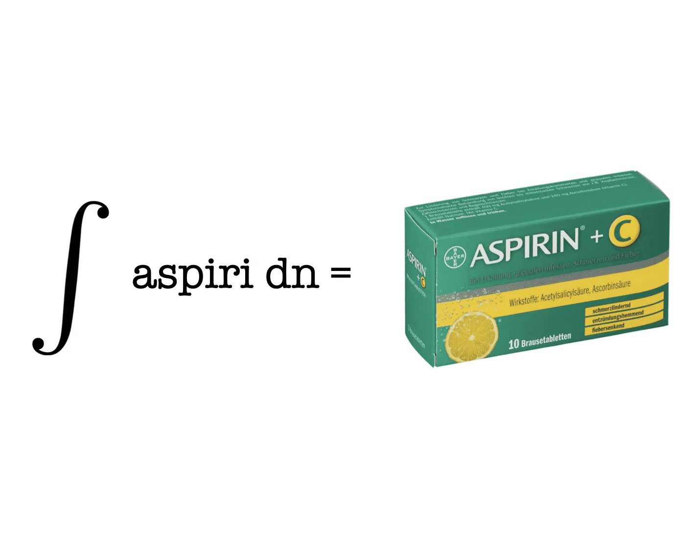 The Integral of Aspirin