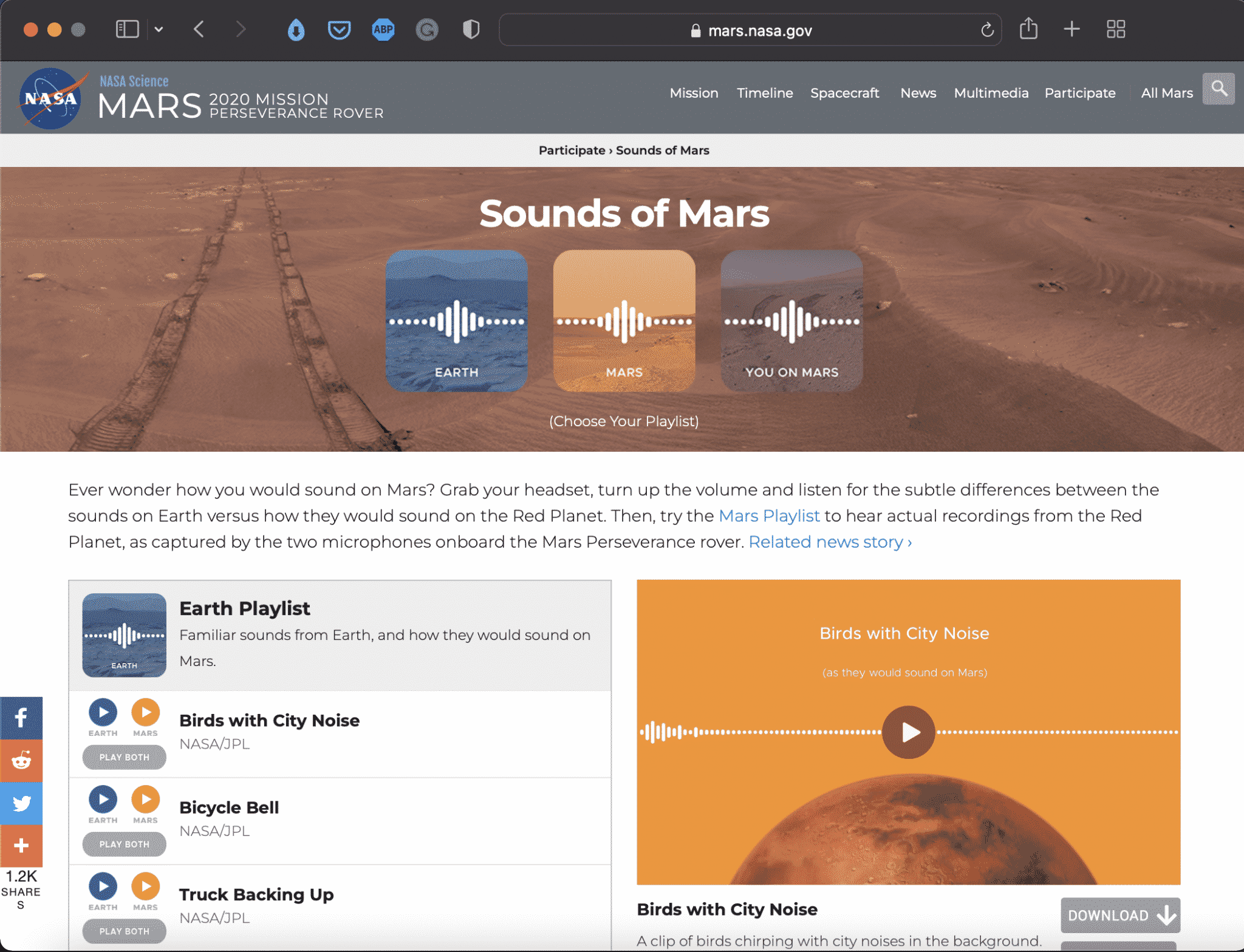Sounds of Mars | Cool Stuff | Abakcus
