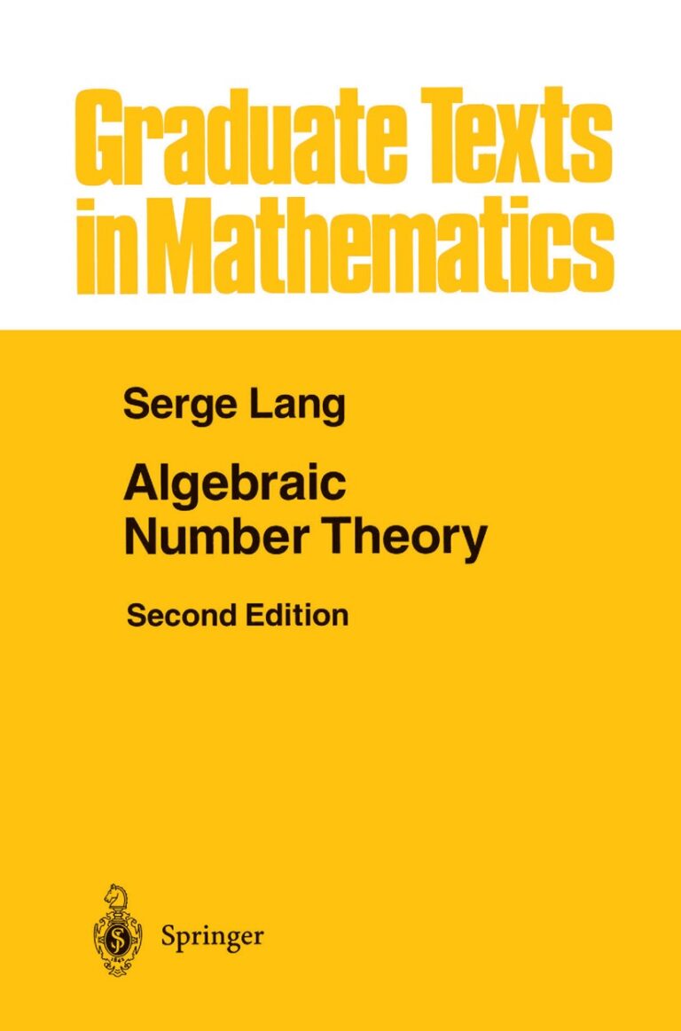 Algebraic Number Theory | Books | Abakcus