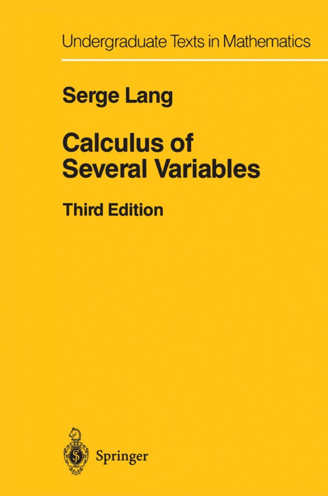 Calculus of Several Variables | Books | Abakcus