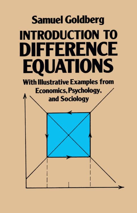 Introduction to Difference Equations By- Samuel Goldberg
