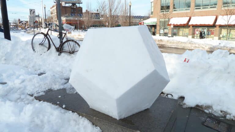 Snow Dodecahedron