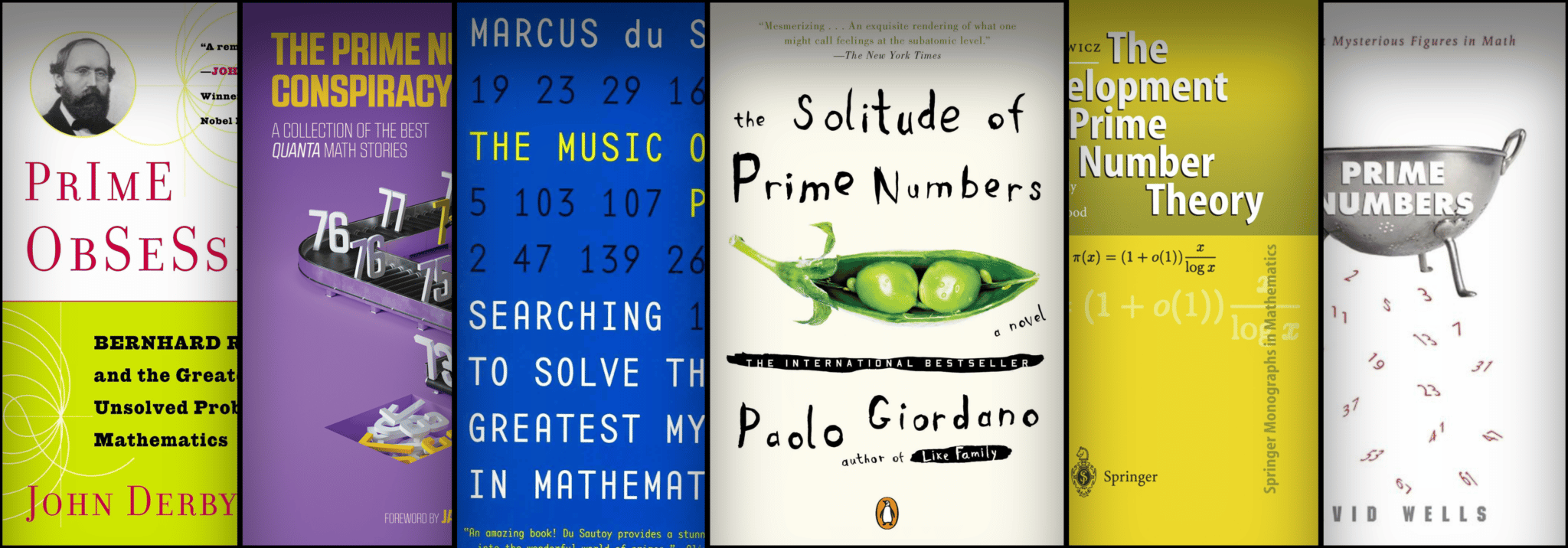 6 Beautiful Math Books About Prime Numbers