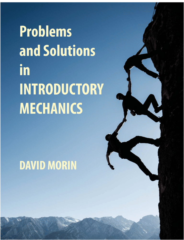Problems and Solutions in Introductory Mechanics | Abakcus