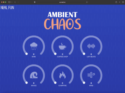 Ambient Chaos | Neal.Fun | Abakcus
